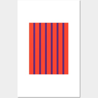 Scotland Away 1993 - 94 Orange no Purple Striped Pinstripes Posters and Art